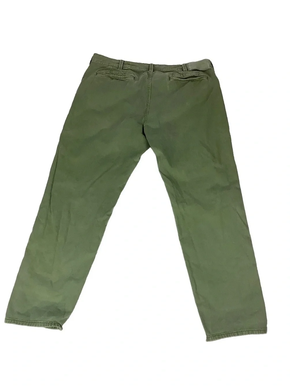 Banana Republic Men's Sz 38R Relaxed Tapered Fit Denim Green Pants 30
